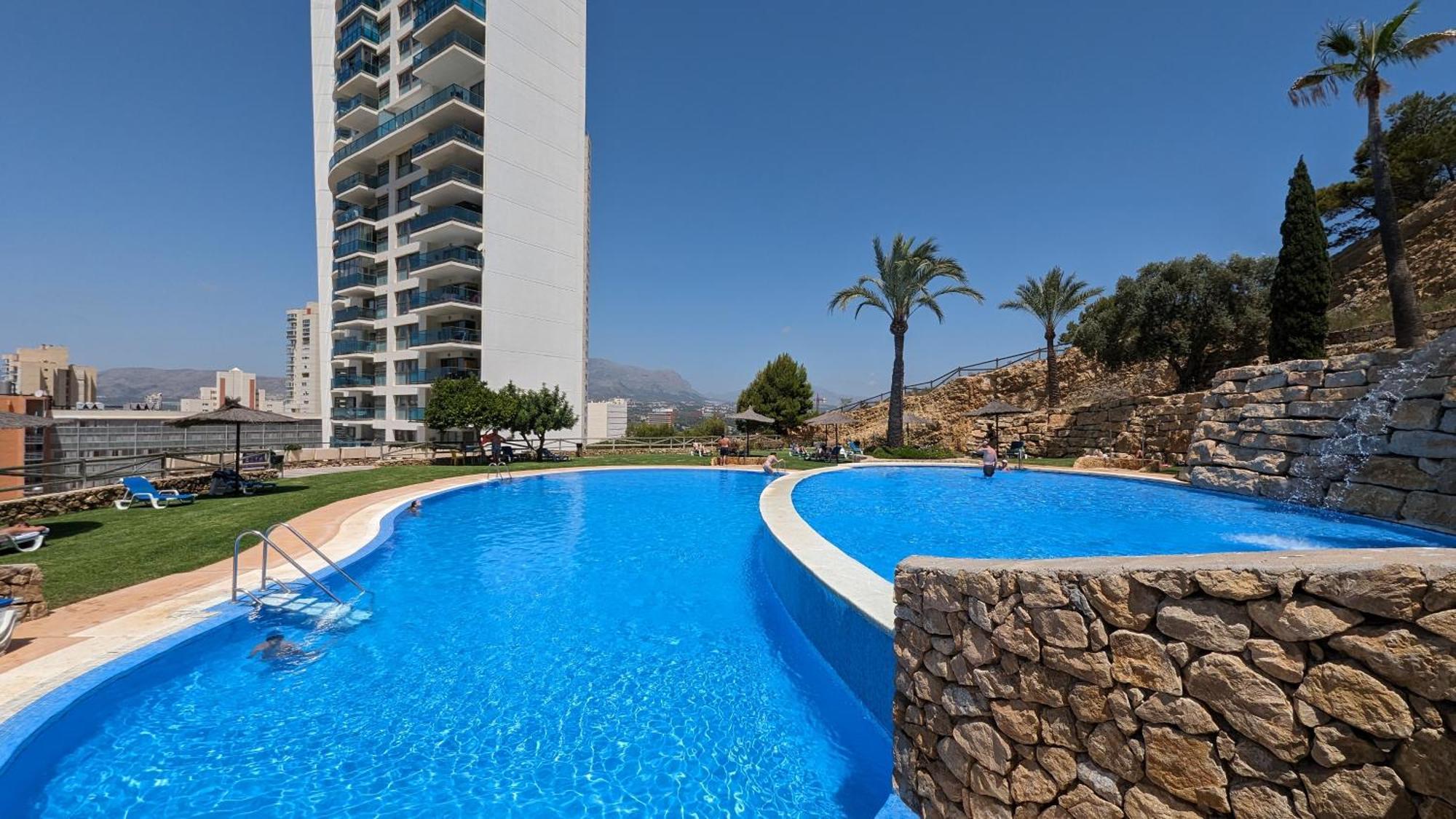 Torre Lugano Sea View Apartment Бенидорм Экстерьер фото